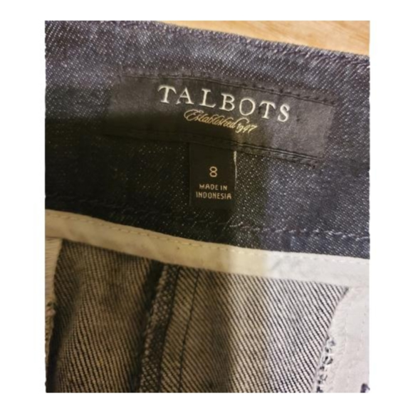 Talbots size 8 cropped jeans - Picture 11 of 13